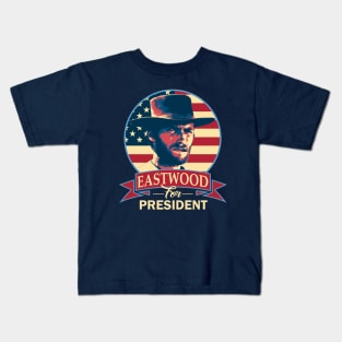 Eastwood For President Kids T-Shirt